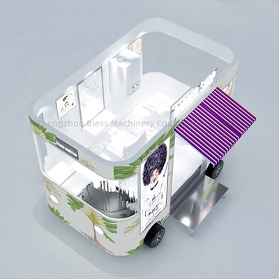2022 6M Diseño Único Catering Camión Móvil de Alimentos para Bebidas Frías y 55 km de alcance eléctrico