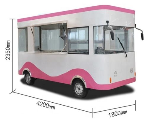 Trailers de restauración camiones de comida en Dubai y Tailandia Maquinaria de servicio las 24 horas