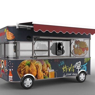 Trailers de restauración camiones de comida en Dubai y Tailandia Maquinaria de servicio las 24 horas