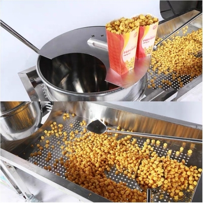 Máquina automática de palomitas de maíz con super rendimiento de ahorro de energía