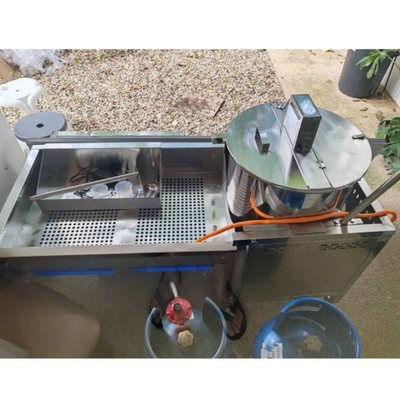 Máquina para hacer palomitas de maíz de acero inoxidable con super rendimiento y ahorro de energía