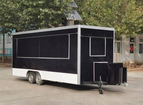 Trailer de restauración totalmente equipado con agua para la seguridad del comercio doméstico Materia prima agua