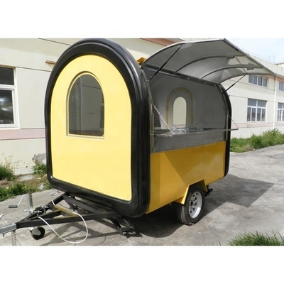 Remolque de comida móvil Equipado con L420cm*W180cm*H230cm aire acondicionado 10% descuento