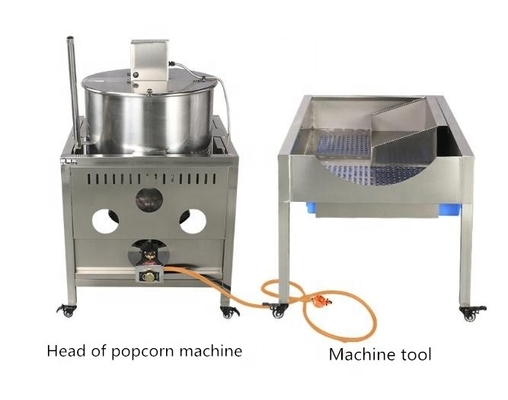 Máquina de palomitas de maíz eléctrica multifuncional de acero inoxidable y Popular Última versión