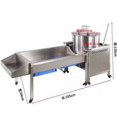2022 Nuevo diseño de piezas de la máquina de palomitas de maíz con fácil operación y 530 mm de diámetro de la bandeja