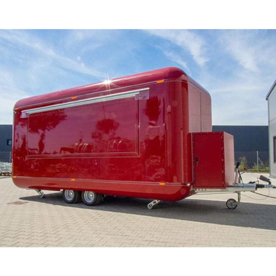 35km-75km/h Velocidad CE Certificado Airstream Food Trailer Personalizado para la planta de condimentos