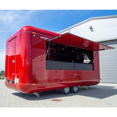 35km-75km/h Velocidad CE Certificado Airstream Food Trailer Personalizado para la planta de condimentos