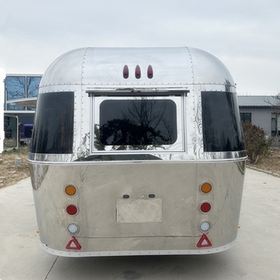 110v/220v Cocina móvil de corriente aérea personalizada totalmente equipada para remolques de comida rápida de perritos calientes