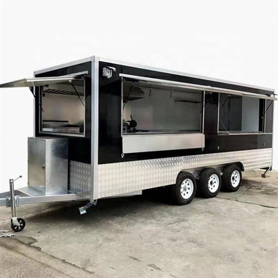 110v/220v Trailer de comida para pizza fácil de operar exportado a Australia