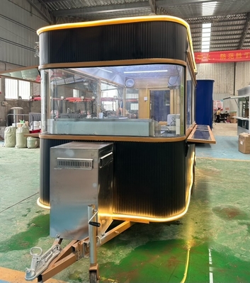 Trailer de alimentos totalmente equipado con servicio de mantenimiento y reparación en el campo 3000*1600*2300mm
