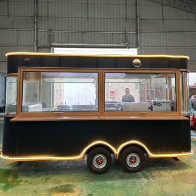 Trailer de alimentos totalmente equipado con servicio de mantenimiento y reparación en el campo 3000*1600*2300mm