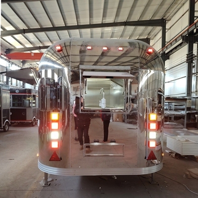 Equipo personalizado Remolque de comida móvil con capacidad de 1000 kg
