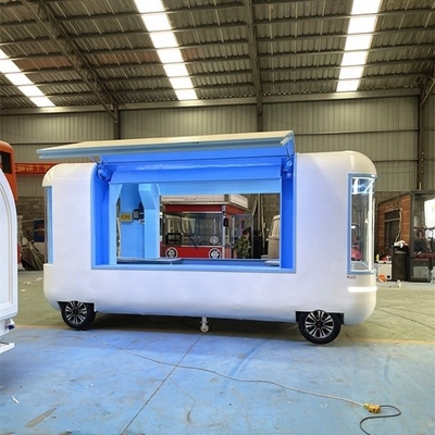 Aprobado Camión de comida eléctrico Móvil de cocina de la calle de moda Carrito de comida personalizado