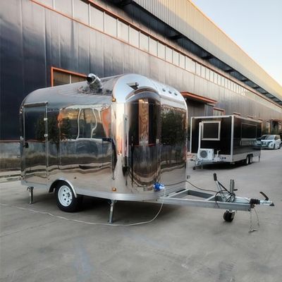 Camiones de comida rápida de pizza móvil totalmente equipados con cocina completa por Wecare Custom Airstream