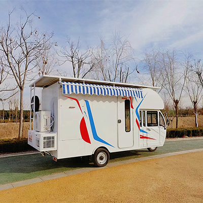 El sistema eléctrico proporcionado personalizado de carretera RV Caravan Camper trailer con refrigerador de 50L