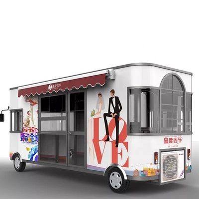 La franquicia del carrito de comida de Master Siomai House con L420cm*W180cm*H230cm de dimensiones