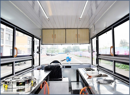 La franquicia del carrito de comida de Master Siomai House con L420cm*W180cm*H230cm de dimensiones