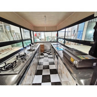 220V/380V BLS-125A camión automático de cocina móvil