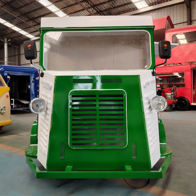 Vehículo eléctrico móvil multipropósito de comida rápida, refrigerio, restauración, café, camión, carrito de remolque