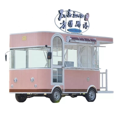 BLS-125A Carro de comida de pizza móvil de acero inoxidable para exteriores