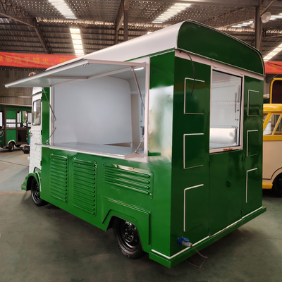 Vehículo eléctrico móvil multipropósito de comida rápida, refrigerio, restauración, café, camión, carrito de remolque