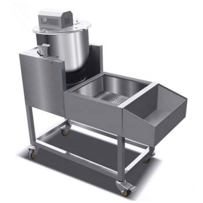 Aseguramiento del comercio Máquina de palomitas de maíz de acero inoxidable para la producción de bocadillos rápidos y sabrosos