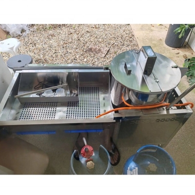 Aseguramiento del comercio Máquina de palomitas de maíz de acero inoxidable para la producción de bocadillos rápidos y sabrosos