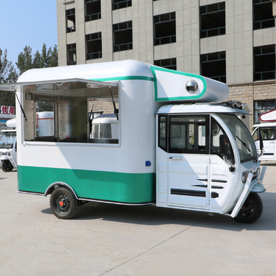 2023 Pedicab móvil eléctrico multipropósito de comida rápida triciclo con tecnología avanzada