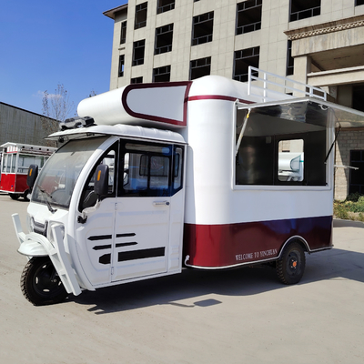 2023 Pedicab móvil eléctrico multipropósito de comida rápida triciclo con tecnología avanzada