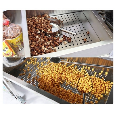 Máquina de gas o eléctrica para hacer palomitas de maíz o bocadillos de palomitas de maíz de 530 mm de diámetro