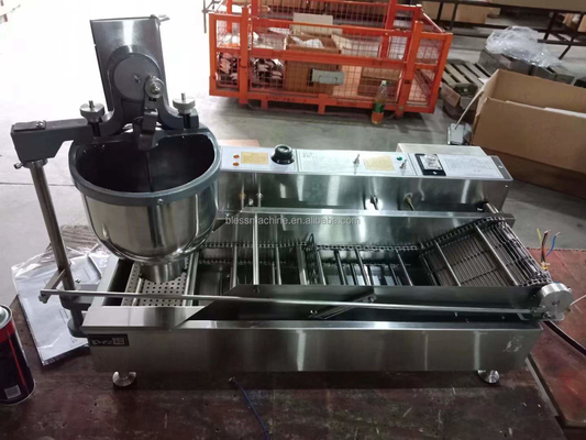 Máquina de glaseado de rosquillas totalmente automática ahorrando mano de obra buena reputación tamaño de rosquillas 8cm