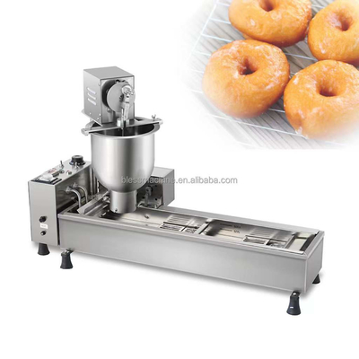 Máquina de glaseado de rosquillas totalmente automática ahorrando mano de obra buena reputación tamaño de rosquillas 8cm