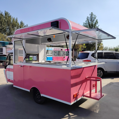 Triciclo eléctrico de comida rápida multifuncional 2023 con equipo interno opcional