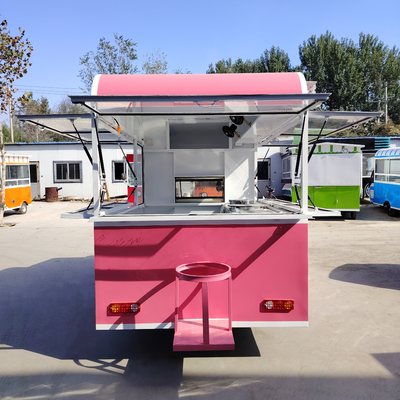 Triciclo eléctrico de comida rápida multifuncional 2023 con equipo interno opcional
