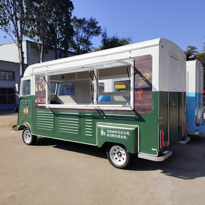 Ván eléctrico móvil personalizado Comida rápida aperitivos Restaurantes Bebidas Café Camión de remolque Carrito