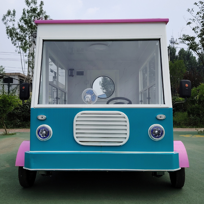 3KW-20kw eléctrico móvil snack catering camión de alimentos carro de remolque para bocadillos y jugos
