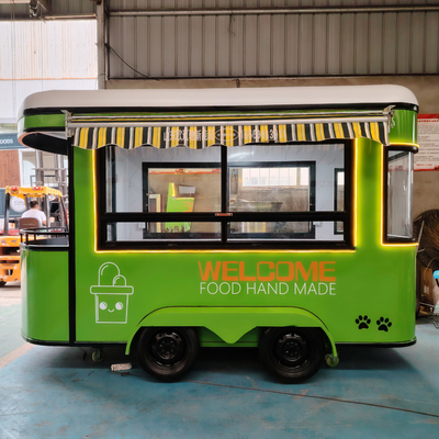 Equipo de cocina eléctrico móvil completo personalizado para furgonetas de comida rápida