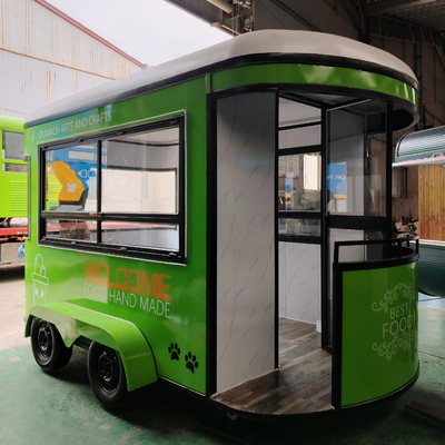 Equipo de cocina eléctrico móvil completo personalizado para furgonetas de comida rápida