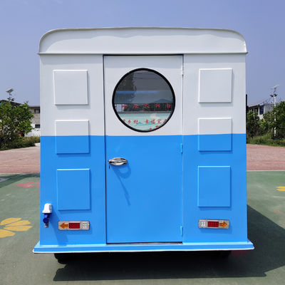 Largo personalizado Carrito de comida callejera al aire libre para comida rápida Snack Catering Bebidas Café