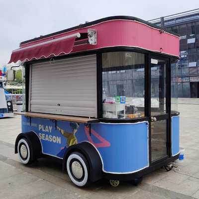 3.0kw Eléctrico móvil comida rápida aperitivos bebidas helados catering remolque camión quiosco carrito