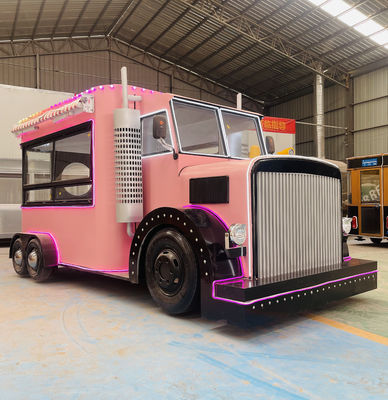 Equipo completo de cocina comida rápida aperitivos restauración helados café camión remolque