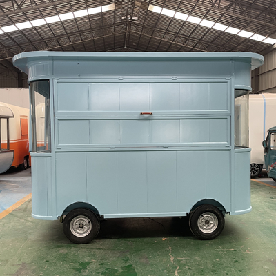 Función de la maquinaria 85 km / h camioneta eléctrica móvil de bocadillos para comida rápida y bebidas