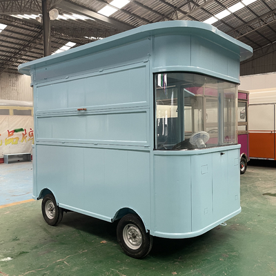 Función de la maquinaria 85 km / h camioneta eléctrica móvil de bocadillos para comida rápida y bebidas