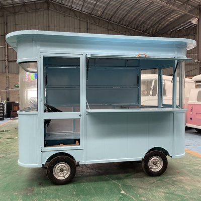 Función de la maquinaria 85 km / h camioneta eléctrica móvil de bocadillos para comida rápida y bebidas