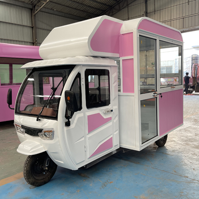 110v/220v Granjas de tensión Multipropósito móvil eléctrico comida rápida aperitivo triciclo Pedicab