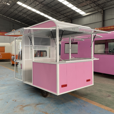 2023 Multipurpose móvil eléctrico comida rápida snack triciclo pedaleador de 3 ruedas