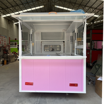 2023 Multipurpose móvil eléctrico comida rápida snack triciclo pedaleador de 3 ruedas
