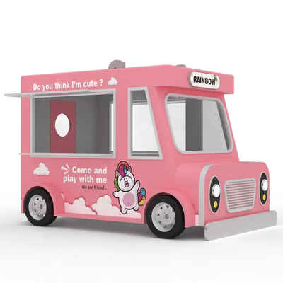 Camión eléctrico móvil de comida para bebidas frías helados y distribución de alimentos