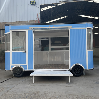 Productos eléctricos móviles Necesidades diarias Tiendas de venta al por menor Comida Snack Camión de remolque Carro