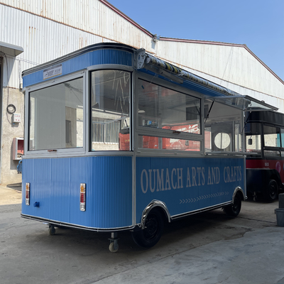 Productos eléctricos móviles Necesidades diarias Tiendas de venta al por menor Comida Snack Camión de remolque Carro